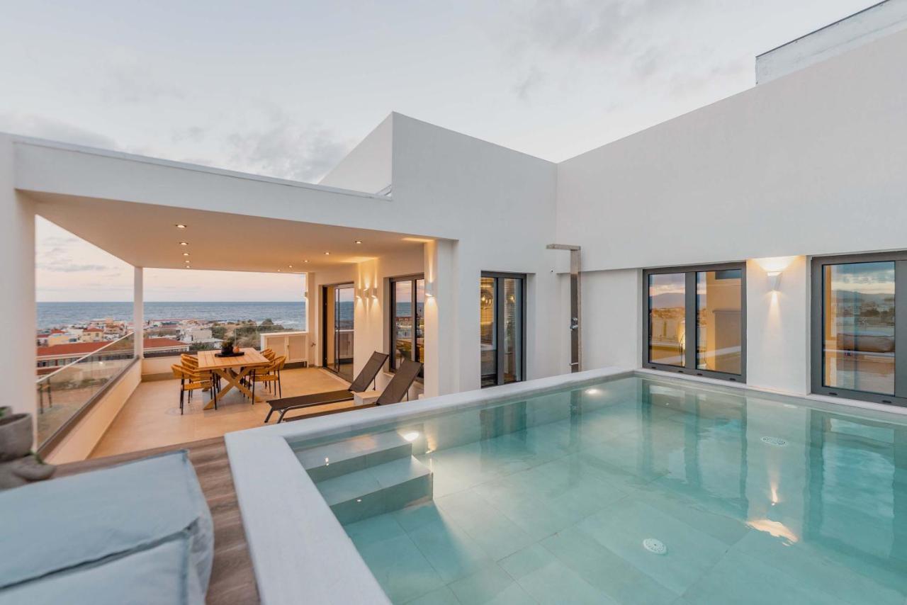 City Moments Penthouse I Close To Everything Chrissi Akti Chania Exterior foto